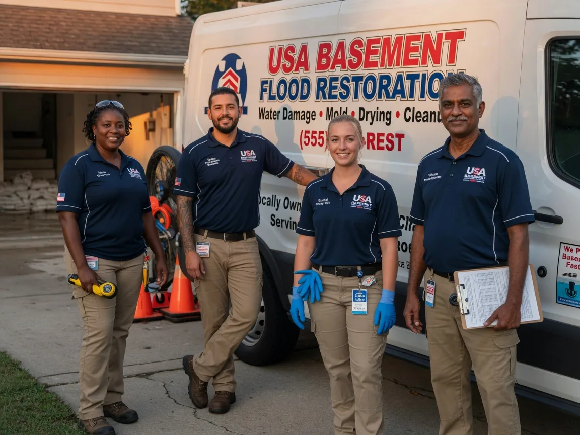 Basement Flood Cleanup company in Palm, PA